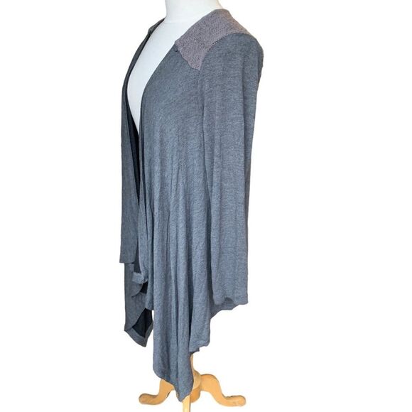 Chicos Zenergy Retreat Cable Knit Duster Cardigan Sweater Jacket Women’s L 2 - Picture 7 of 14